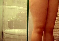 Venezuelan stepsister spied bathing