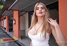 Does she handle three big cocks?