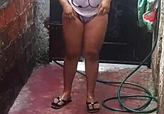 My Cousin Gets Hot and Masturbates in the Bath