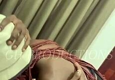 Real African Couple Enjoying Each Others Bodies Hot Foreplay