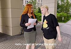 i failed my exam and undressed in taboo college