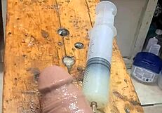 Intense machine ass fucking