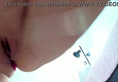 naked girl performs yoga in different unusual angles