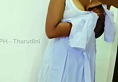 I fucked a hot girl after class and came on her pussy