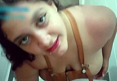 hey, watch me dominate my cuckold husband on the stairs with my big ass