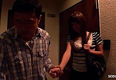 Frustrated Step-Dad Seduces Step-Daughter For Old Young Fuck