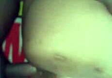 Fat ass over east gets creampied by big black cock