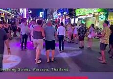 Pattaya walking street halloween 2024 features adult entertainment thailand nightlife gogo bars private dances sexy costumes free