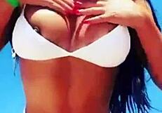 hot vacations with big breasts