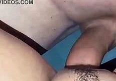 Studying College Colleague's Anatomy on Sofa with Anal and Pussy Play