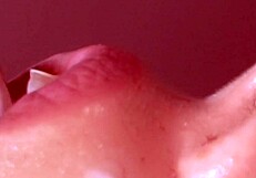 Japanese story with close up cum in mouth?