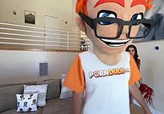 High kicks meet deep dicks in porn audition!