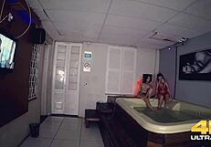 Rol� na sauna do sexo