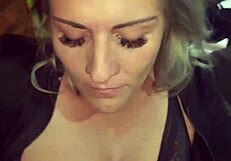 hot blonde stepsis squirt as soon as i cum in her pussy pov real