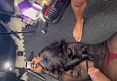 cali caliente women out with two big black cocks