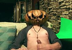 Happy halloween, big cock king asks for offerings from followers