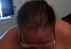 amateur beautiful wife swallows huge load 😍