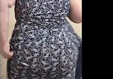 Chubby busty wife fingers her fat pussy solo in homemade video