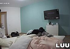 two girls turn room cleaning into a real amateur movie in maid uniforms