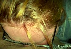 18 Year Old Teen Sucks Dick Urgently In Parking Lot