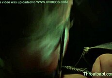 18 Year Old Teen Sucks Dick Urgently In Parking Lot