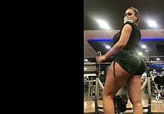 Gorgeous Latina With Perfect Ass So Sexy In Leggings