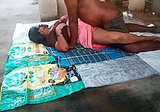 desi aunty fucks young boy in bedroom 😏 first time homemade