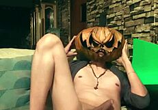 Happy halloween, big cock king asks for offerings from followers