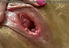 Pee Fart And Very Sexy Close Up Hairy Pussy Gape 4K 60Fps