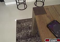 Tony Pounds Babysitter Kylie Quinn's Tight Pussy During Casting Interview