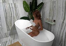 Agatha Vega Gets a Facial, Looks Erotic.