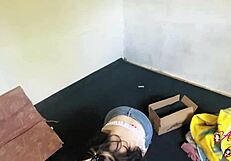 Outdoor activity in the garden with friends.