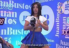 Hot Latin Stepsisters Riding The Fuck Machine Together On Juanbustospodcast!