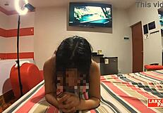 Room casting 8 perla se deja chupar la concha en doggystyle y lo disfruta demasiado, moaning and spanking