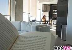 teaching his petite 18+ stepsis demi lopez hardcore lessons