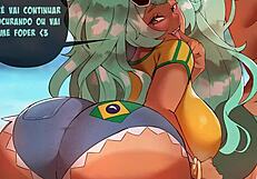 Miku in Brazil Loves Fucking with Creampie Orgasms