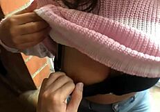 hot girl sucks dick till cum fills cute mouth my blowjob routine