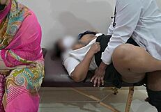 i got fucked hard by the doctor in front of my mom