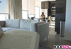 teaching his petite 18+ stepsis demi lopez hardcore lessons