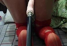 Ladyboy Yiyi ANAL MASTURBATION 2 with intense assfucking action