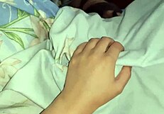 Playing Neighbors' Pussies Under Blanket