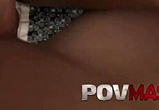 Curly-Haired Thick Ebony Mila Mars Have Sex In Pov