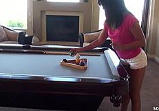 Petite latina girl ember james fucked by big dick black stranger in private amateur