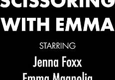 blonde emma magnolia dives into muff