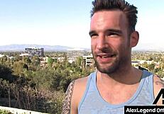 The Best Welcum Ever La Nympho Vyxen Steele Tastes Alexs French Cock