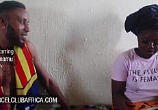 Ebony girl next door sex with her horny neighbour