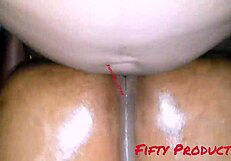 My bbw pussy craves rough fucking with big black cock in her asshole