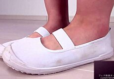 Intense Sole Fetish: Lotion On Woman's Sole Elicits Erotic Sounds