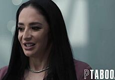 Sheena Ryder and Ricky Spanish in public hardcore display