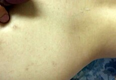 Intense cumshot lands on my girl's back